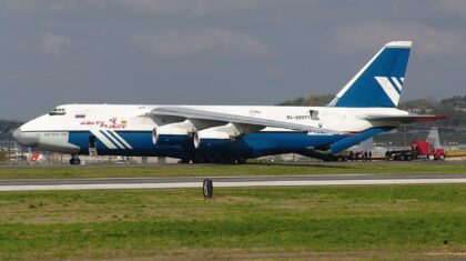 Hire cargo plane Antonov 124