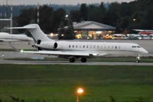 Bombardier global 7500 décollage