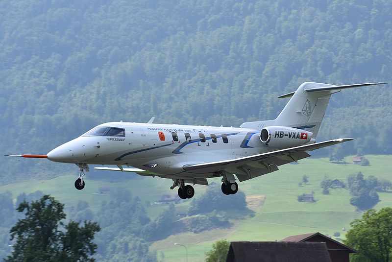 Pilatus PC-24 transport pharmaceutique