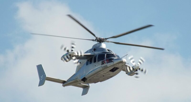 Eurocopter X3 en vol