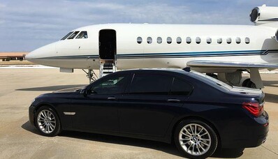 Jet privé tarmac