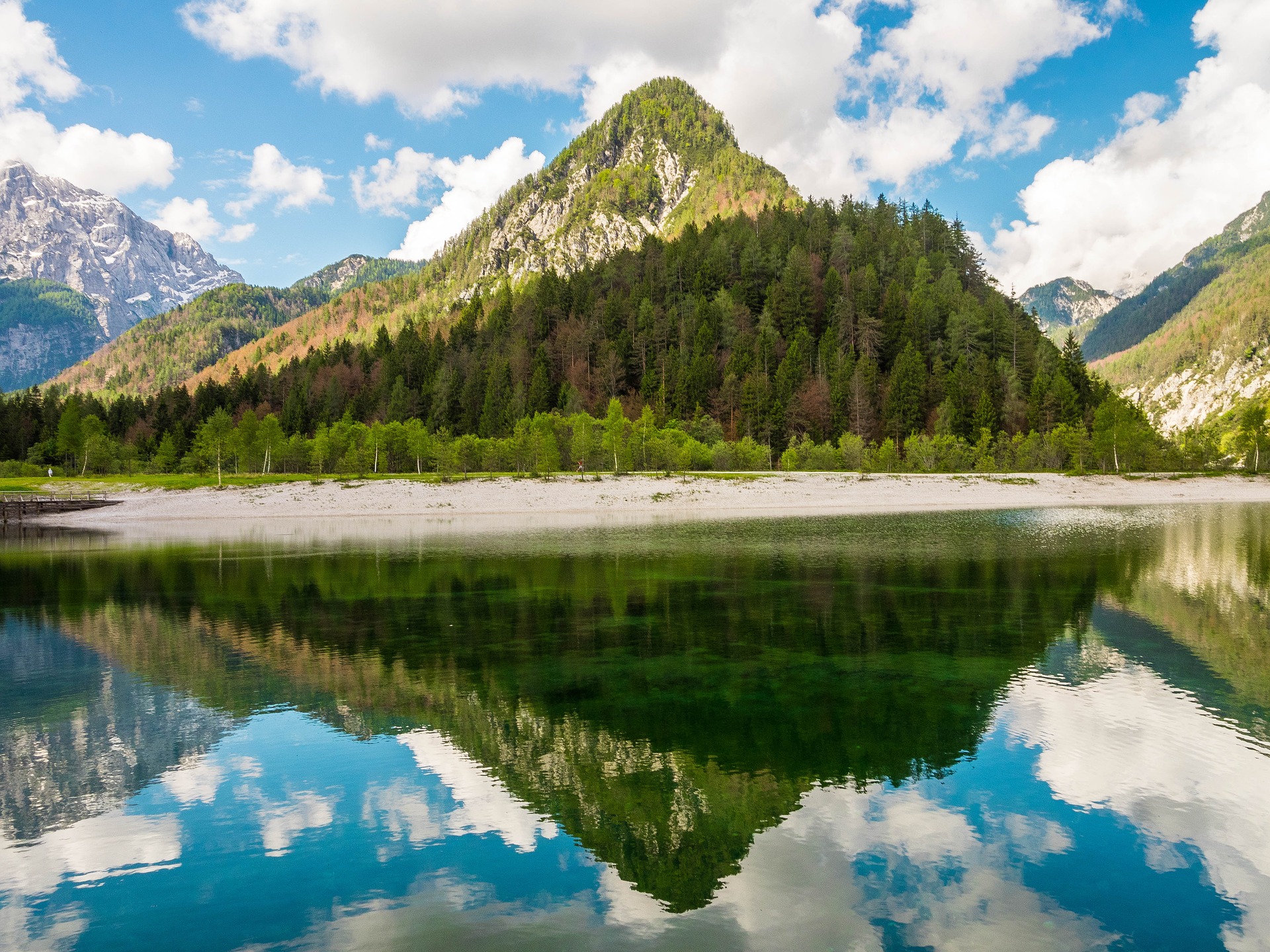 Lac Jasna Slovénie