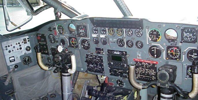 Short SC.7 Skyvan cockpit