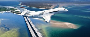 Dassault Falcon 6X en vol