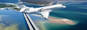 Dassault Falcon 6X en vol