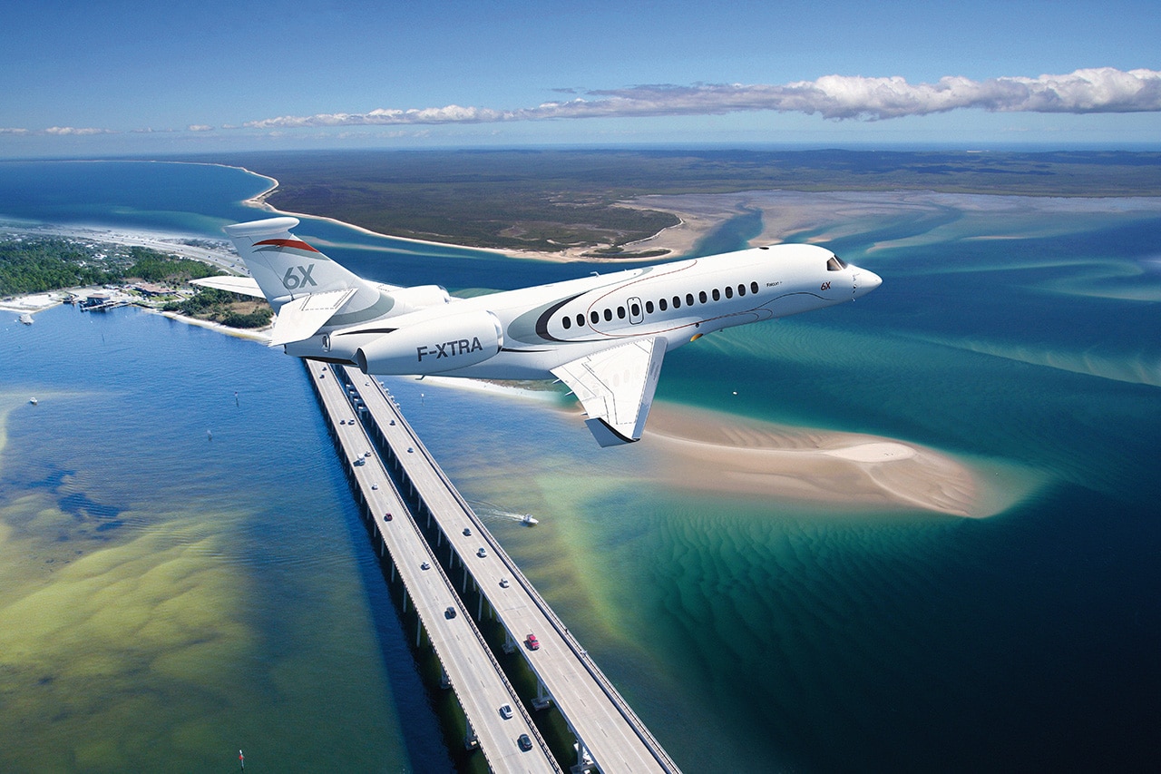 jet privé Falcon 6X AEROAFFAIRES