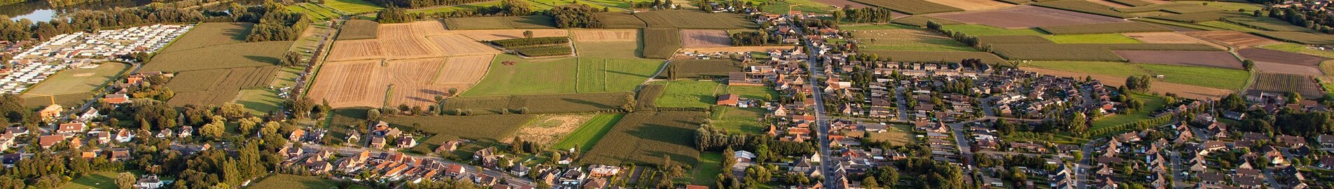 ville et aeroport de Flandre