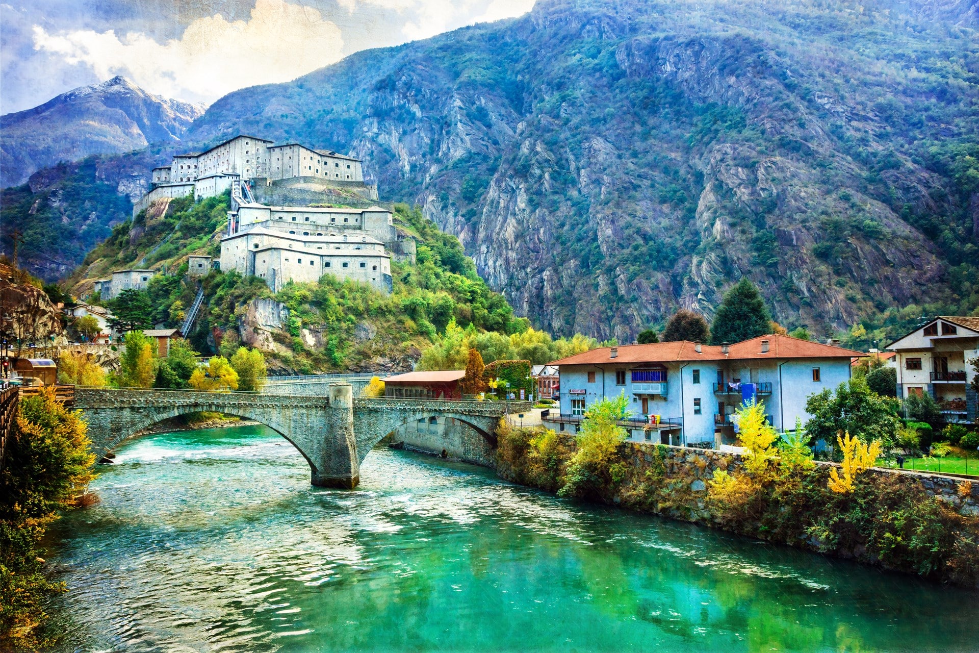 Aoste : location de jet privé - AEROAFFAIRES