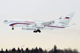 IL-96-300PU jet privé Vladimir Poutine