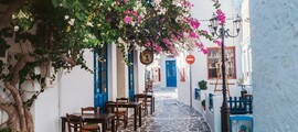 Milos village