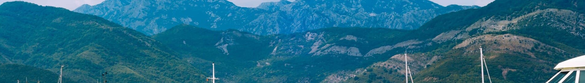 Tivat jet privé / La baie de Tivat