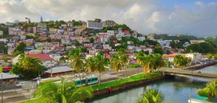 ville colorée de Fort-de-France en Martinique
