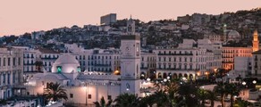 Alger couché de soleil