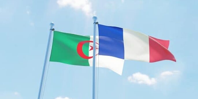 drapeau Algérie/france