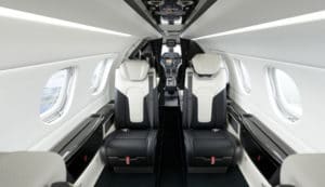 inside Phenom300 porsche