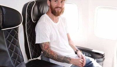 private jet lionel messi