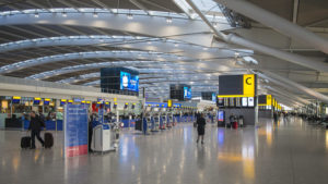 Intérieur aéroport London Heathrow 
