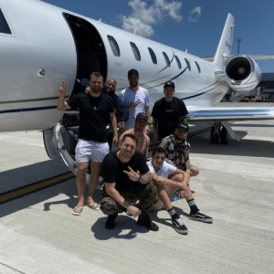 private jet Neymar