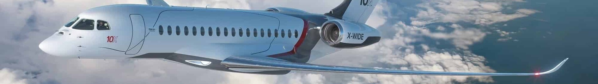 FALCON 10X en vol