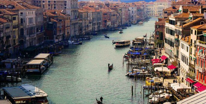 Venise vue du ciel