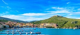 Porto Ercole, vue pittoresque du port.