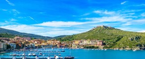 Porto Ercole, vue pittoresque du port.