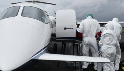 rapatriement sanitaire Covid jet privé
