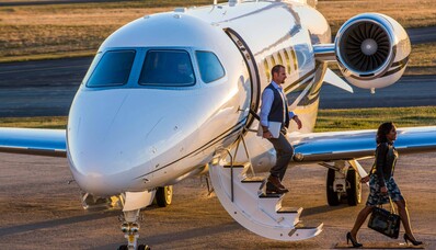 Jet privé - Cessna Latitiude - exterieur