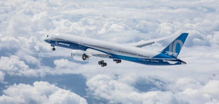 Boeing 787 Dreamliner en vol