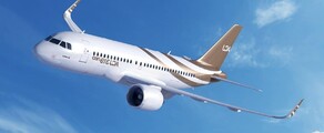 AIRBUS ACJ319 NEO en vol de groupe