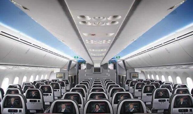 Boeing 787 Dreamliner intérieur