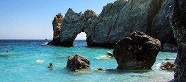 grottes marines eaux turquoises Skiathos