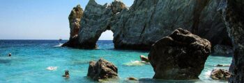 grottes marines eaux turquoises Skiathos
