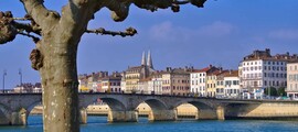 pont sur la Saône, Mâcon