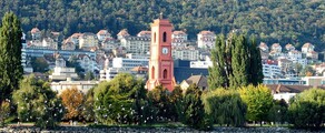 Neuchâtel vue depuis le lac