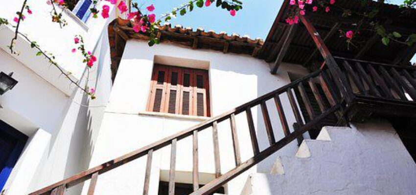 Skiathos maison blanche typique
