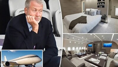 Roman Abramovitch et son jet privé