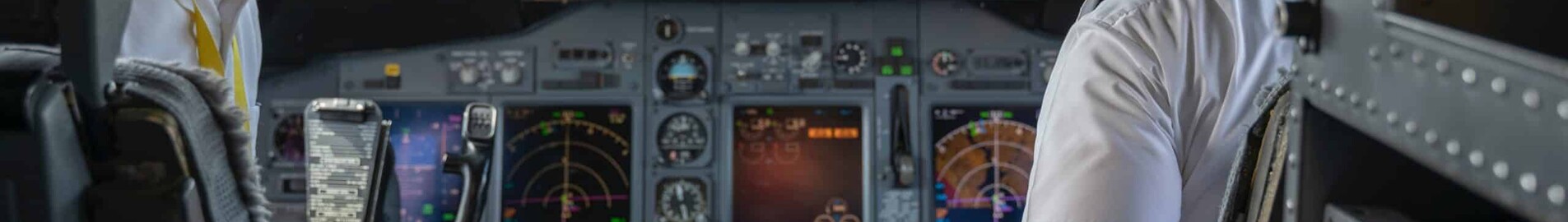 Équipage à bord d'un jet privé : deux pilotes en préparation de vol