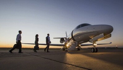 premier vol jet privé first time private jet