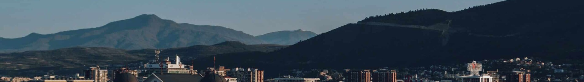 Skopje vue d'ensemble