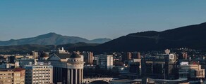 Skopje vue d'ensemble