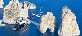 Capri trajet helicopter
