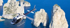 Capri trajet helicopter