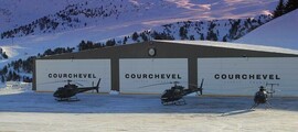 Courchevel location helicoptere