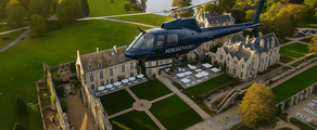 helicopter abbaye des vaux de cernay