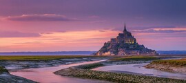 Mont Saint Michel hélicoptère