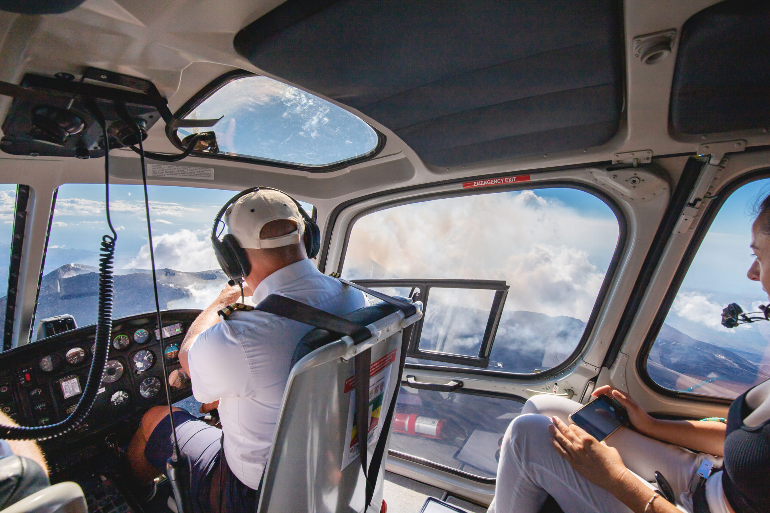 tour etna helicoptere