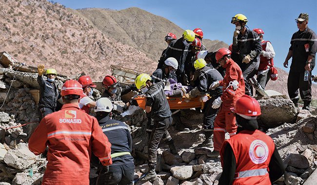 aide humanitaire atlas maroc