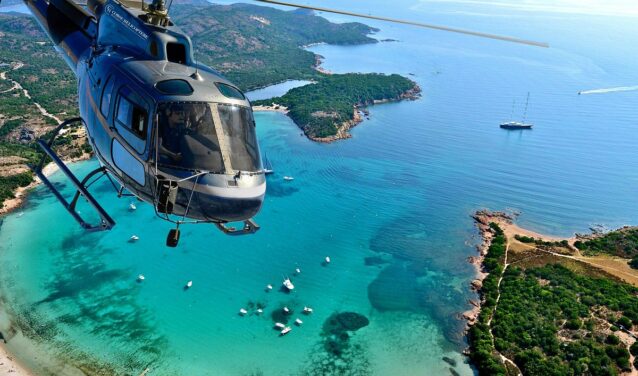 corsica transfert helicoptere