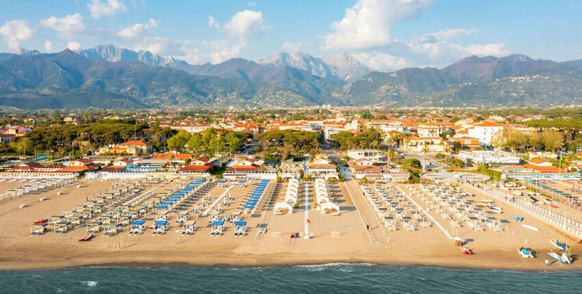 Forte dei Marmi : Transfert en hélicoptère